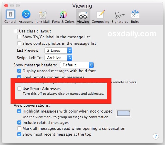 program for physical addresses and email addresses to use on a mac